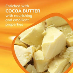 Cocoa butter chunks, pale yellow, for nourishing hair conditioner formula