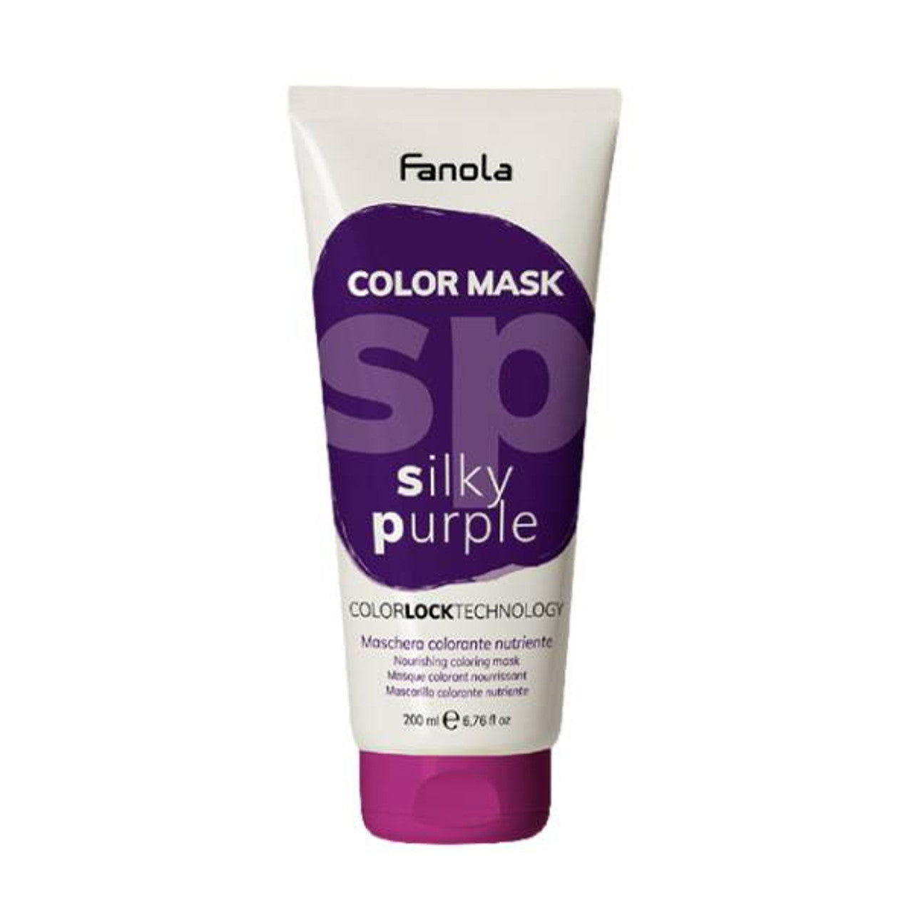 Fanola Color Mask silky purple hair mask tube, 200ml