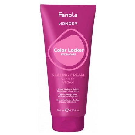 Fanola Wonder Color Locker sealing cream tube, 200 ml, vegan