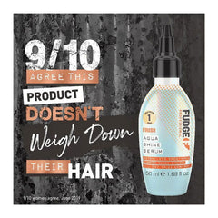 Aqua shine serum bottle, 50 ml, turquoise tone with black pump applicator