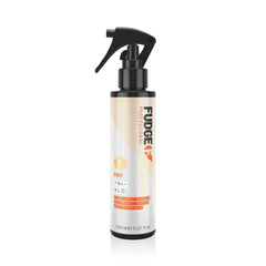 Fudge Tri-Blow hair product bottle with spray trigger, 150 ml, upright view