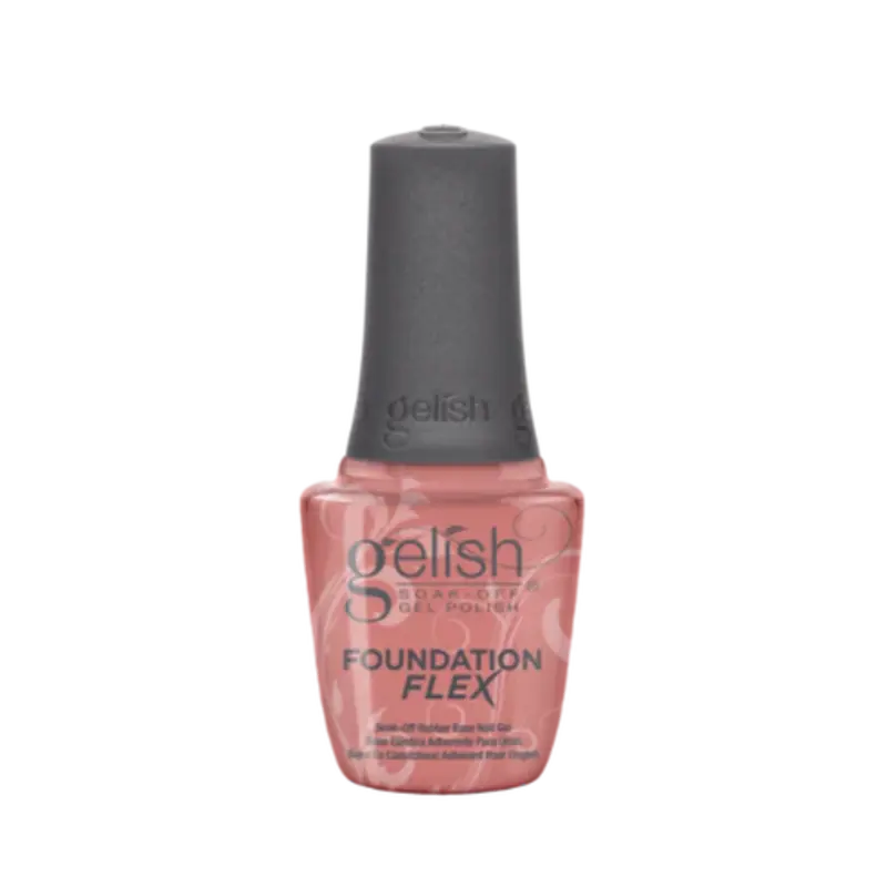 GELISH Foundation Flex cover beige nail polish bottle with cap