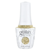 GELISH GRAND JEWELS nail gel polish bottle with gold glitter