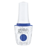 GELISH gel polish bottle with dark blue gel polish