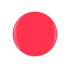 Coral red nail polish color swatch