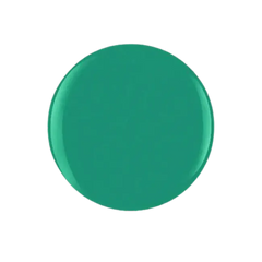 Teal nail polish color swatch circle