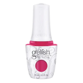 GELISH gel polish bottle with pink polish and 15 mL label