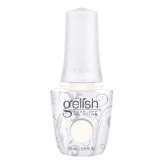 Gelish Sheek White gel polish bottle with white cap and label