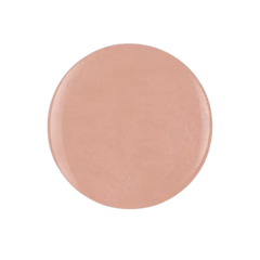 Taupe nail gel polish color swatch circle.