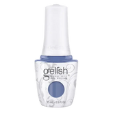 Gelish soak-off gel polish bottle with light blue shade, 15 mL