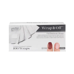 GELISH Wrap It Off foil remover wraps box, 100 count