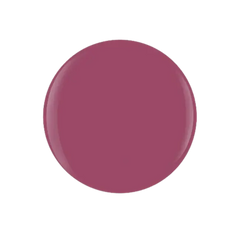 Nail gel color swatch, mauve-rose circle