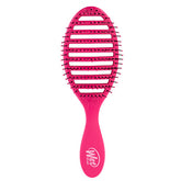 Pink Wet Speed Dry hair brush with oval head and spaced bristle pins