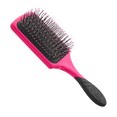 Wet Brush Pro paddle detangler hairbrush, pink paddle with black bristles and ergonomic handle