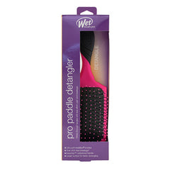 Wet Brush Pro paddle detangler hairbrush on purple retail box