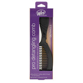 Wet Brush Pro detangling comb, black, with dense flexible bristles