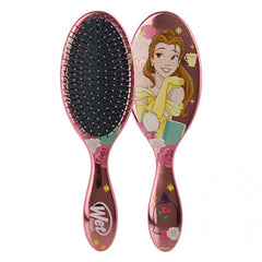 Wet Brush detangler hairbrush with pink handle and black bristles, Belle design