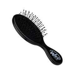 Black Wet Brush mini detangler hair brush, oval head with needle-like pins
