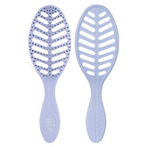 Wet Go Green Speed Dry hair brush, light purple paddle with oval holes