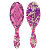 Wet Brush original detangling hair brush, purple with pink and gold speckle pattern
