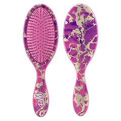 Wet Brush original detangling hair brush, purple with pink and gold speckle pattern
