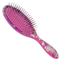 Wet Brush detangling hair brush with flexible bristles, purple-pink gold speckle design