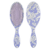 Wet Brush Original Detangler paddle hair brush, light lavender with white pattern back