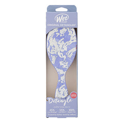Wet Brush Original Detangler electric brush blister pack with lavender patterned brush