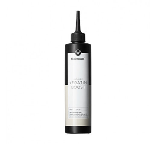 HH Simonsen Keratin Boost hair treatment bottle, 250 ml, with dropper nozzle
