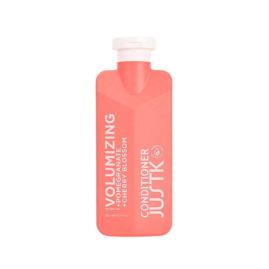 JUSTK volumizing conditioner bottle, pomegranate & cherry blossom, 300 ml
