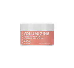 JUSTK volumizing hair mask jar, pomegranate and cherry blossom, 250 ml