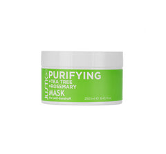Purifying mask jar, green label with rosemary and tea tree, 250 ml