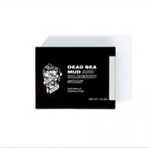 Soap bar in black box labeled Dead Sea Mud and Bilberry, 110 g