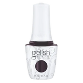 Gelish nail gel polish bottle, dark berry purple shade, 15 ml