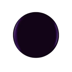 Dark purple gel polish color swatch circle