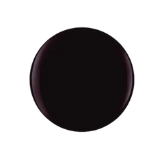 Gelish black cherry berry gel polish color swatch, dark maroon circle