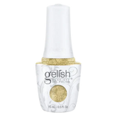 Gelish gel polish bottle in bronzed gold shimmer shade