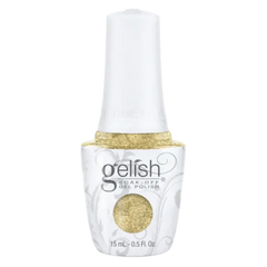 Gelish gel polish bottle in bronzed gold shimmer shade