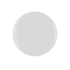 Nail color swatch circle in milky light gray nude