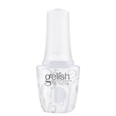 Gelish Cuddle Bug nail polish bottle, white gel polish