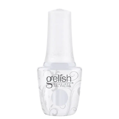 Gelish Cuddle Bug nail polish bottle, white gel polish