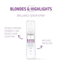 Goldwell Dualsenses Blondes & Highlights serum spray, heat protection, 150 mL
