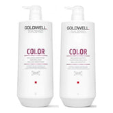Two Goldwell Dualsenses Color bottles with white pumps