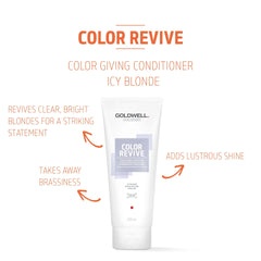 Goldwell Dualsenses Color Revive color-giving conditioner, icy blonde, front view