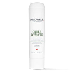 Goldwell Dualsenses conditioner bottle for Curls & Waves, 300 ml, white