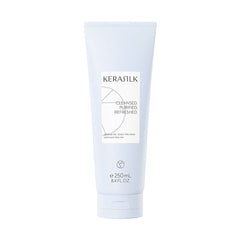 Kerasilk exfoliating scalp pre-wash tube, 250 mL, pale blue/white