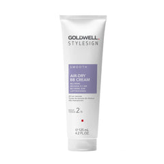 Goldwell StyleSign Air-Dry BB Cream in white squeeze tube with purple Smooth label