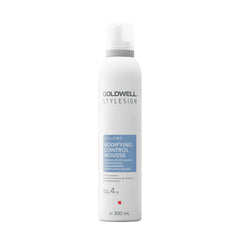 Hair styling mousse bottle with Volume Bodifying Control label, 300 ml