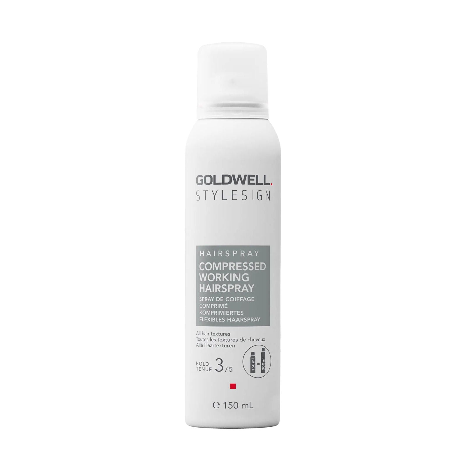 Hair spray bottle, Goldwell StyleSign compressed working hairspray, 150 ml