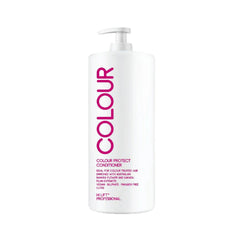 Color Protect conditioner bottle, white with pump; 1 litre